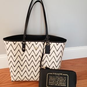 COACH Factory reversible tote